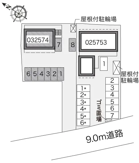 相模原市南区下溝 月極駐車場